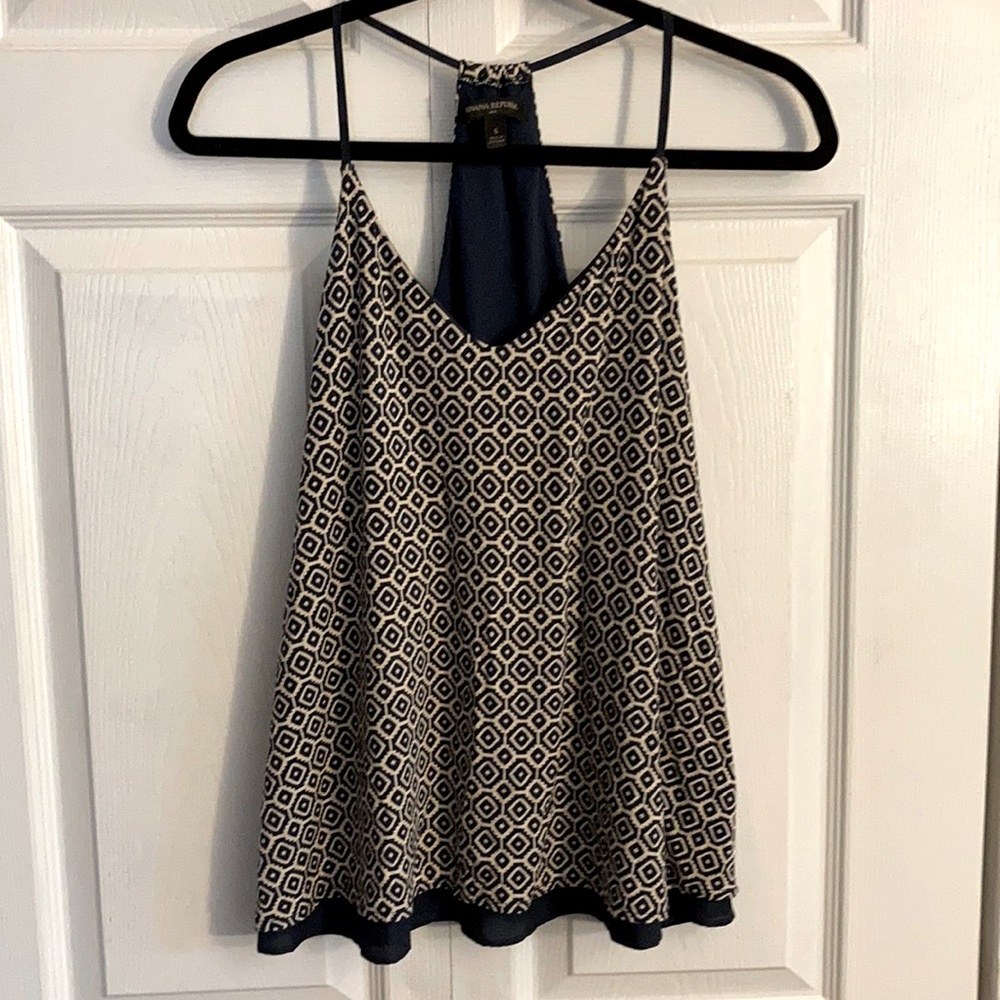 Printed Banana Republic Tank